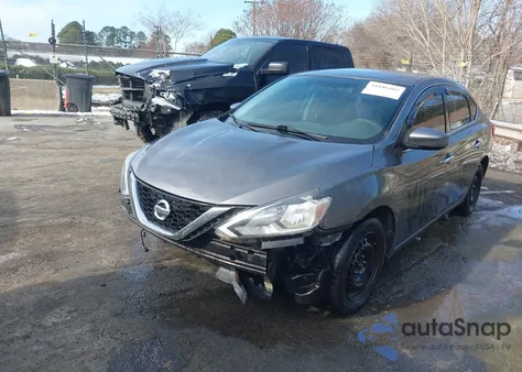 2016 Nissan Sentra Fe+ S/S/Sl/Sr/Sv from USA, damaged, VIN 3N1AB7AP5GY248007